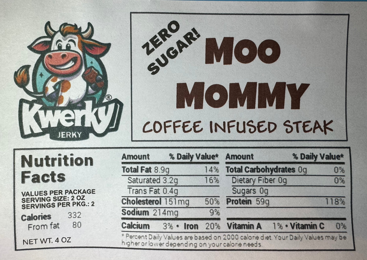 Moo Mommy… Umami Based with Coffee