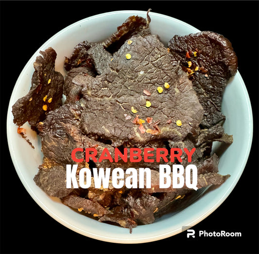 Kowean BBQ… Infused with Cranberry